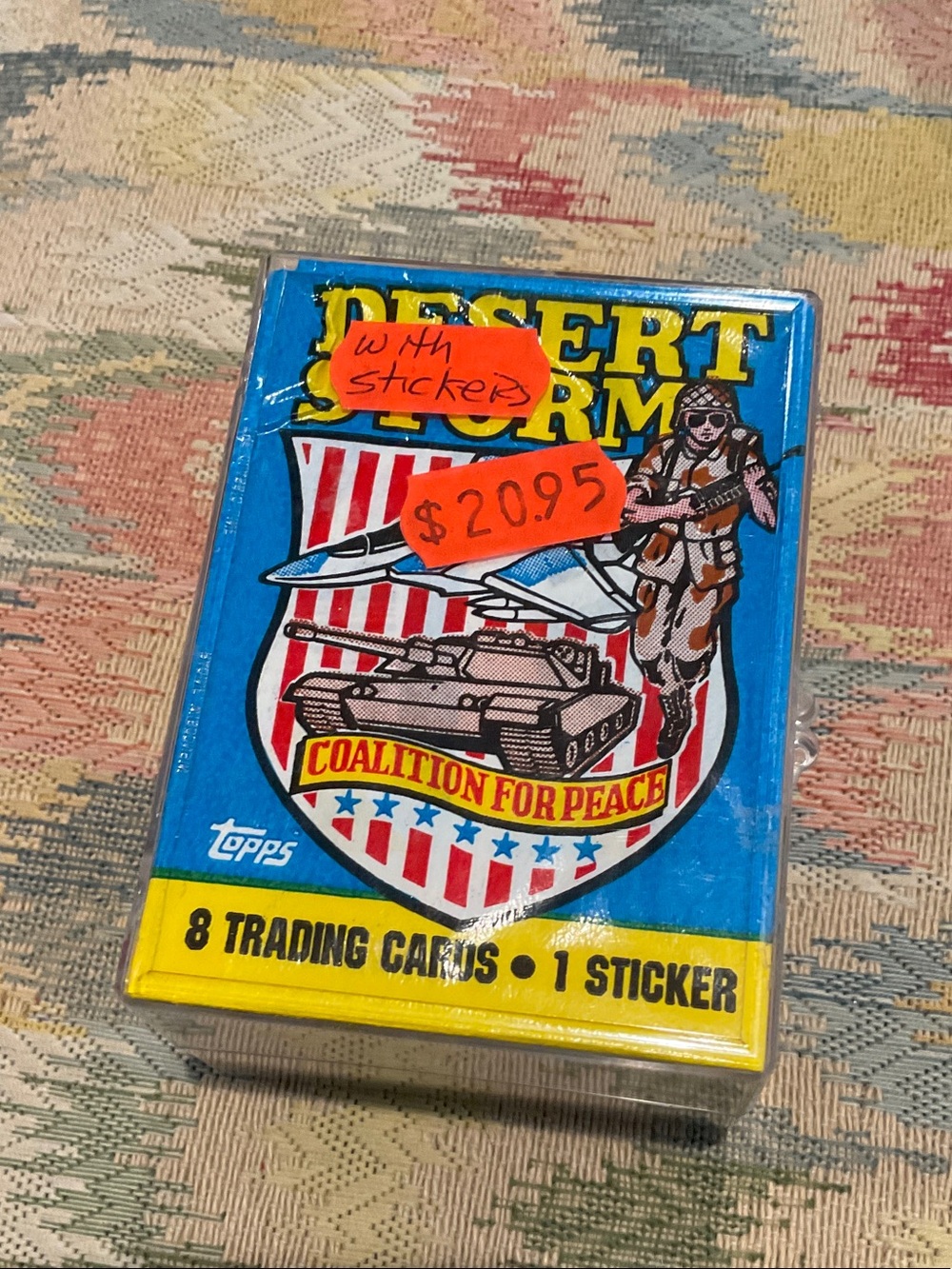 Topps Desert Storm Trading Cards Pack -mint condition